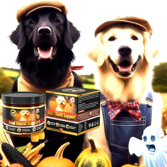 When anal sacs in dogs become clogged, hard, and uncomfortable